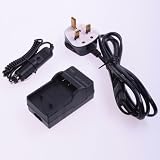 Neewer AC Wall Charger + In-Car Adapter Charger For Kodak KLIC-7001 M1063, M1073 IS, M320, M340, M753, M763, M853, M863, M893, M893IS,V550, V570, V610, V705