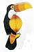Kitchen & Housewares : 17" HONEYCOMB TOUCAN PARTY DECORATION HAWAIIAN LUAU
