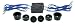 AudioBahn AT60 Silk Dome - Car speaker - 100 Watt - component