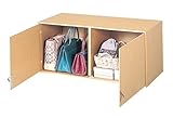 家具の上のデッドスペースがすっきり! 『上置き収納BOX2コ組 SN-047O(2P)』