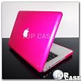 TopCase Metallic Solid Hot Pink Hard Case Cover for Macbook Pro 13" A1278 with Free Mouse Pad