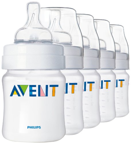Philips AVENT 4 Ounce BPA Free Bottles, 3 Pack
