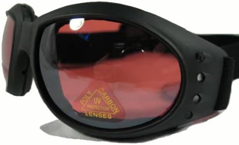 GOGGLES jeep motorcycle atv bike motocross sport VESPA (orange)