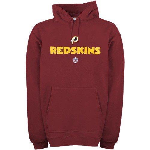Reebok Washington Redskins Burgundy Team Marks Hoody Sweatshirt