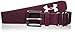 Under Armour Mens Baseball Belt, Maroon/Maroon, One Size