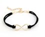 Bracelet Infini Cordon Noir