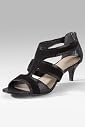 Autograph Suede Snakeskin & Cage Design Sandals [T02-1901-S-LCTB]