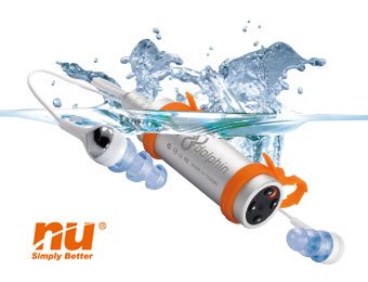 Childrens Toyshop  Electronics : NU Dolphin Waterproof 2GB MP3 Player