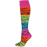 Red Lion Rainbow Tiger Knee High Athletic Socks