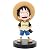 NPB ボビングヘッド ONEPIECE モンキー・D・ルフィ ビジター (北海道日本ハムファイターズ)