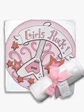 Light of Mine Designs Girls Rock Receiving/Swaddling Blanket Light of Mine Designs Girls Rock Receiving/Swaddling Blanket