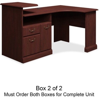 Expandable Corner Desk Solution (B/F/D) Box 2 of 2 Syndicate, Harvest Cherry
