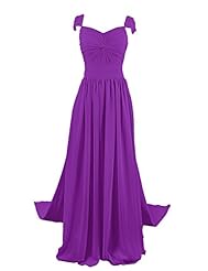  Short Sleeves Chiffon/Polyester Evening Dress/Bridesmaid Dress/Prom Dress/Wedding Dress  With Pearls