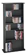 Atlantic Drawbridge DRA280MM03 280 CD/112 DVD/BluRay/Games Wood Cabinet (Black)