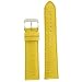 Watch Band Genuine Lizard Leather Strap Yellow 20mm