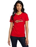 MLB St. Louis Cardinals Lance Berkman 12 World Series Game Womens Crew Neck Tee (Athletic Red, Large)