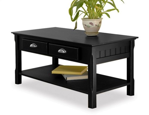 Timber Coffee Table - Black