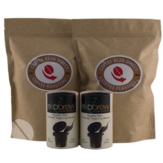 Ekobrew and Coffee Bundle #3 Double Bundle WHOLE BEAN