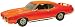 1969 Pontiac GTO Judge, 1/24 Scale - Assorted Colors