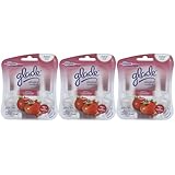 Glade PlugIns Scented Oil Air Freshener Refill, Apple Cinnamon, 3 Pack.