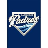 San Diego Padres Applique Embroidered Mini-Window Or Yard/Garden Flag