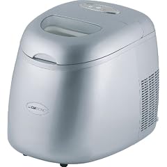 Clatronic EWB 3281 LED Eisw�rfelmaschine, silber