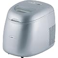 Clatronic EWB 3281 LED Eisw�rfelmaschine, silber