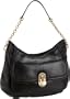 Calvin Klein Links and Locks Hobo,Black,one size