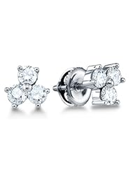 0.77 cttw. Diamond Fashion Earrings 14K White Gold