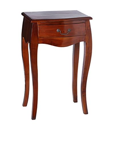 HOME FURNITURE  Mesita Auxiliar Marrón