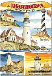 Lighthouse Refrigerator Magnet