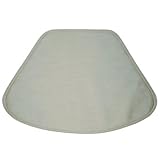 Sage Green Shantung Wedge-Shaped Placemats for Round Tables
