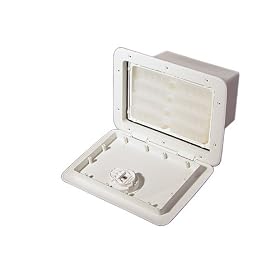 Tempress White 1115 Cam Tackle Hatch by 