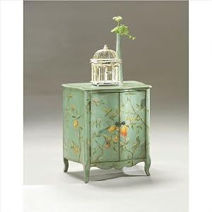 Artist's Originals Two Door Chest in Green Floral