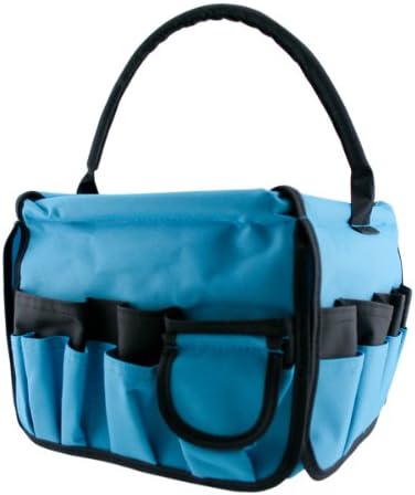 Neatnix Square Stuff Bucket, Teal with Black Accent