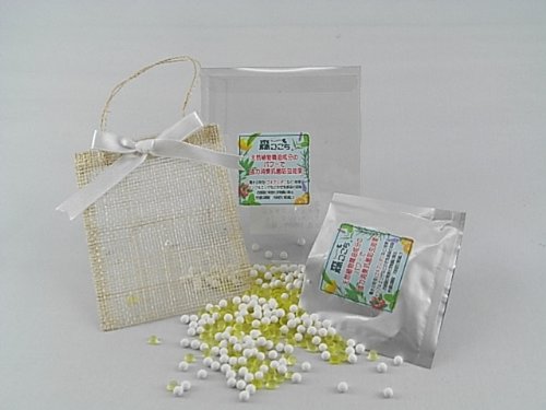 アクティブアロマ森ごこちアバカバックビーズタイプホワイト１５ｇ
