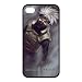 Treasure Design Naruto Hatake Kakashi Funny Iphone 4/4s Durable Silicone Cover Case