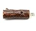 8GB Wooden Timber Pile USB Flash Drive (Brown)