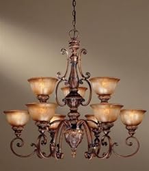 Minka Lavery Illuminati 9-Light Chandelier 1358-177