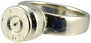 Southlife - Lizzy J's Bullet Shell Ring, Silver Plated Size 7