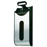 Compactor Shopping Bag Organizer (Brushed Steel) (16H x 6.6W x 3.9D)
