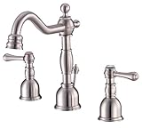 IMAGE OF Danze D303057BN Opulence Two Handle Mini Widespread Lavatory Faucet, Brushed Nickel