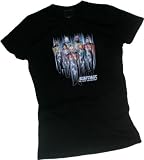 Beam Us Up -- Star Trek: The Next Generation Crop Sleeve Fitted Juniors T-Shirt