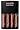 Digipower DPS-2500 Slim Travel Plug-In AA/AAA Battery Charger with 4 AA 2300mAh Batteries (Black)