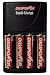 Photo : Digipower DPS-2500 Slim Travel Plug-In AA/AAA Battery Charger with 4 AA 2300mAh Batteries (Black)
