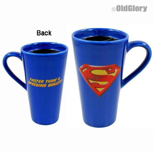 Superman - Speeding Bullet 14 Oz Travel Mug