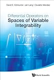 Differential operators on spaces of variable integrability