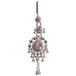Mothers Days Gifts Silver Key Chain from India 9.5 inches (krng247)