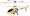 Syma S107 3 Channel Infrared Controlled Helicopter with Gyroscopic Stability Control - Yellow
