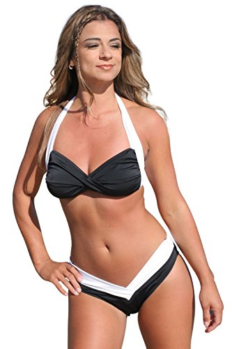 Black and White Shaper Bikini